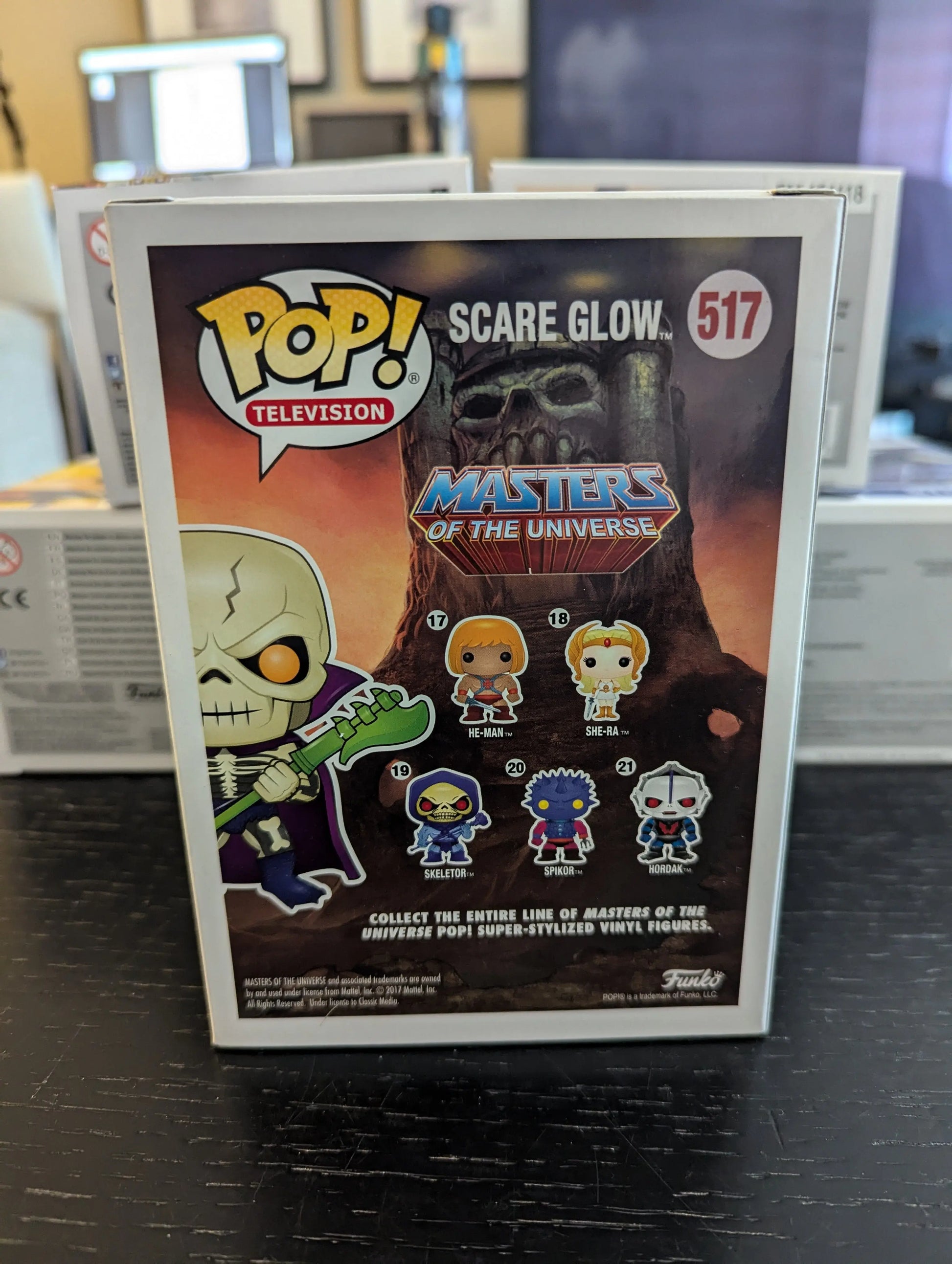 Funko POP! Television: 517 SCARE GLOW Masters of the Universe GITD 2017 Summer FRENLY BRICKS - Open 7 Days