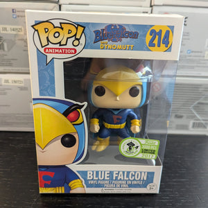 Funko Pop! Blue Falcon #214 Emerald City Comic Con 2017 Limited Edition FRENLY BRICKS - Open 7 Days