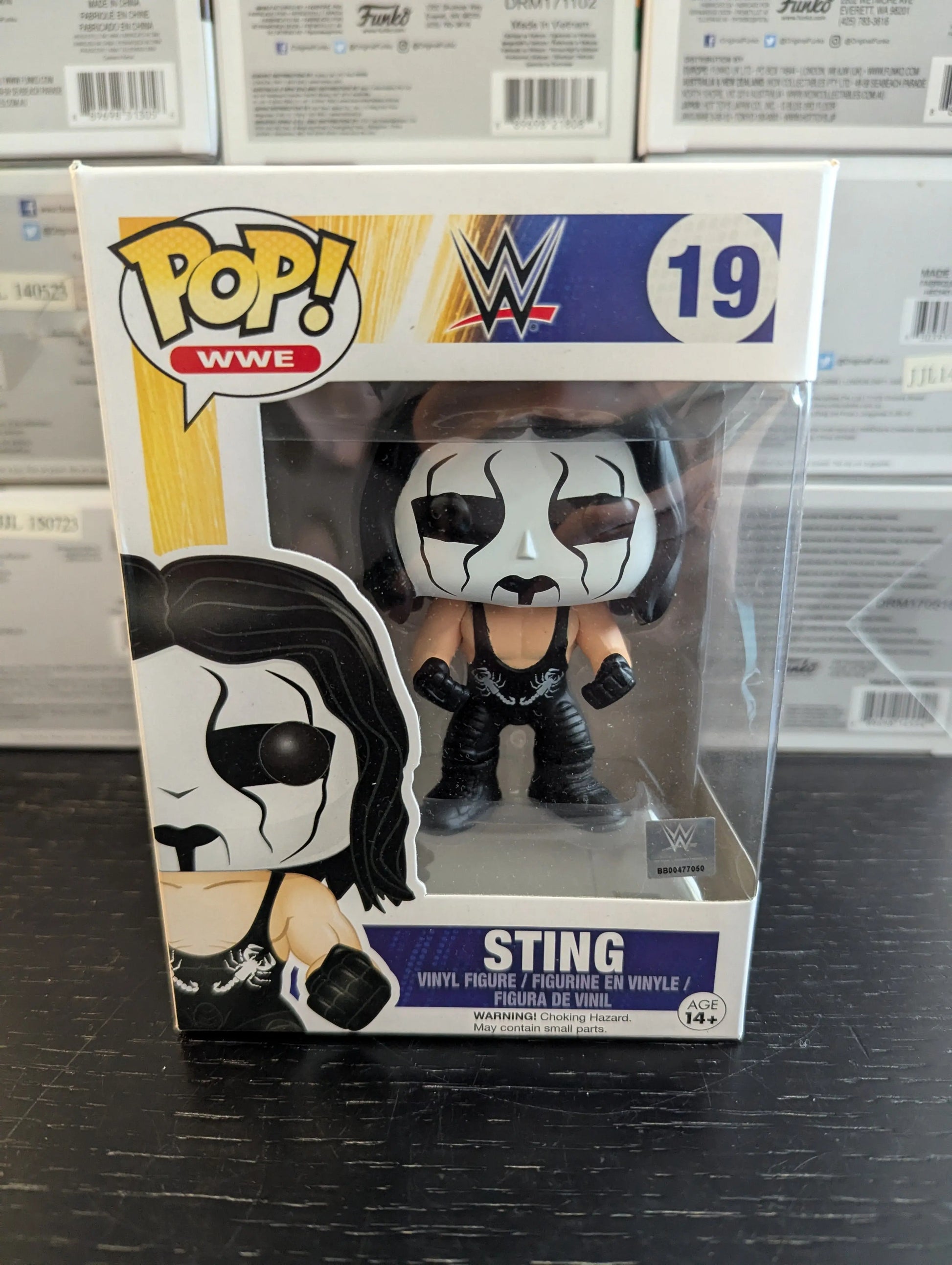 Sting WWE Funko Pop Vinyl #19 FRENLY BRICKS - Open 7 Days