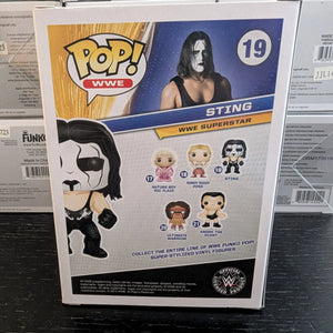 Sting WWE Funko Pop Vinyl #19 FRENLY BRICKS - Open 7 Days