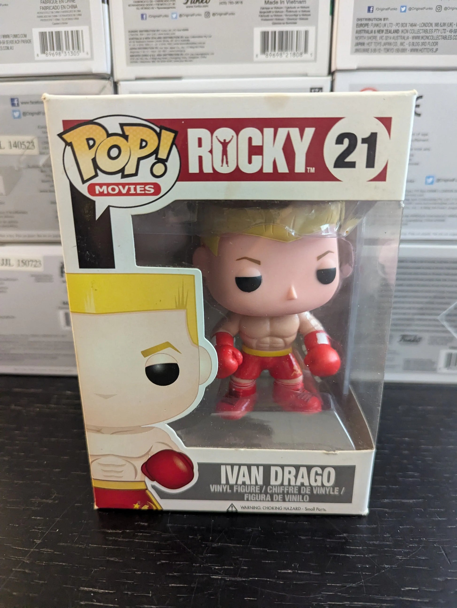 Funko Pop! Vinyl: Rocky - Ivan Drago #21 FRENLY BRICKS - Open 7 Days