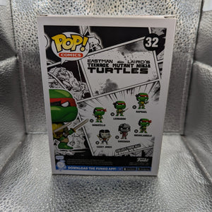 Funko POP! Comics: LEONARDO #32 Black and White CHASE Special Edition FRENLY BRICKS - Open 7 Days