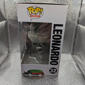 Funko POP! Comics: LEONARDO #32 Black and White CHASE Special Edition FRENLY BRICKS - Open 7 Days