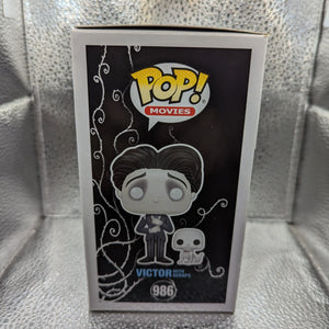 Corpse Bride - Victor Van Dort with Scraps Pop! Vinyl Figure #986 FRENLY BRICKS - Open 7 Days