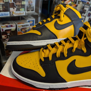 Nike Dunk Hi Retro University Gold/Black Size 11 US Style DD1399-700 FRENLY BRICKS - Open 7 Days