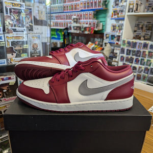 Nike Air Jordan 1 Low Cardinal Red White Shoes 553558-607 Men’s Size 11.5 NEW FRENLY BRICKS - Open 7 Days