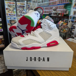 CT8529-062 Nike Air Jordan Retro VI 6 Retro Hare Neutral Grey White True Red us10 FRENLY BRICKS - Open 7 Days