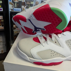 CT8529-062 Nike Air Jordan Retro VI 6 Retro Hare Neutral Grey White True Red us10 FRENLY BRICKS - Open 7 Days