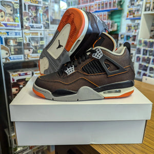 Nike Air Jordan 4 IV Retro Starfish Black Sail Grey Women’s Sz 6 CW7183-100 used FRENLY BRICKS - Open 7 Days