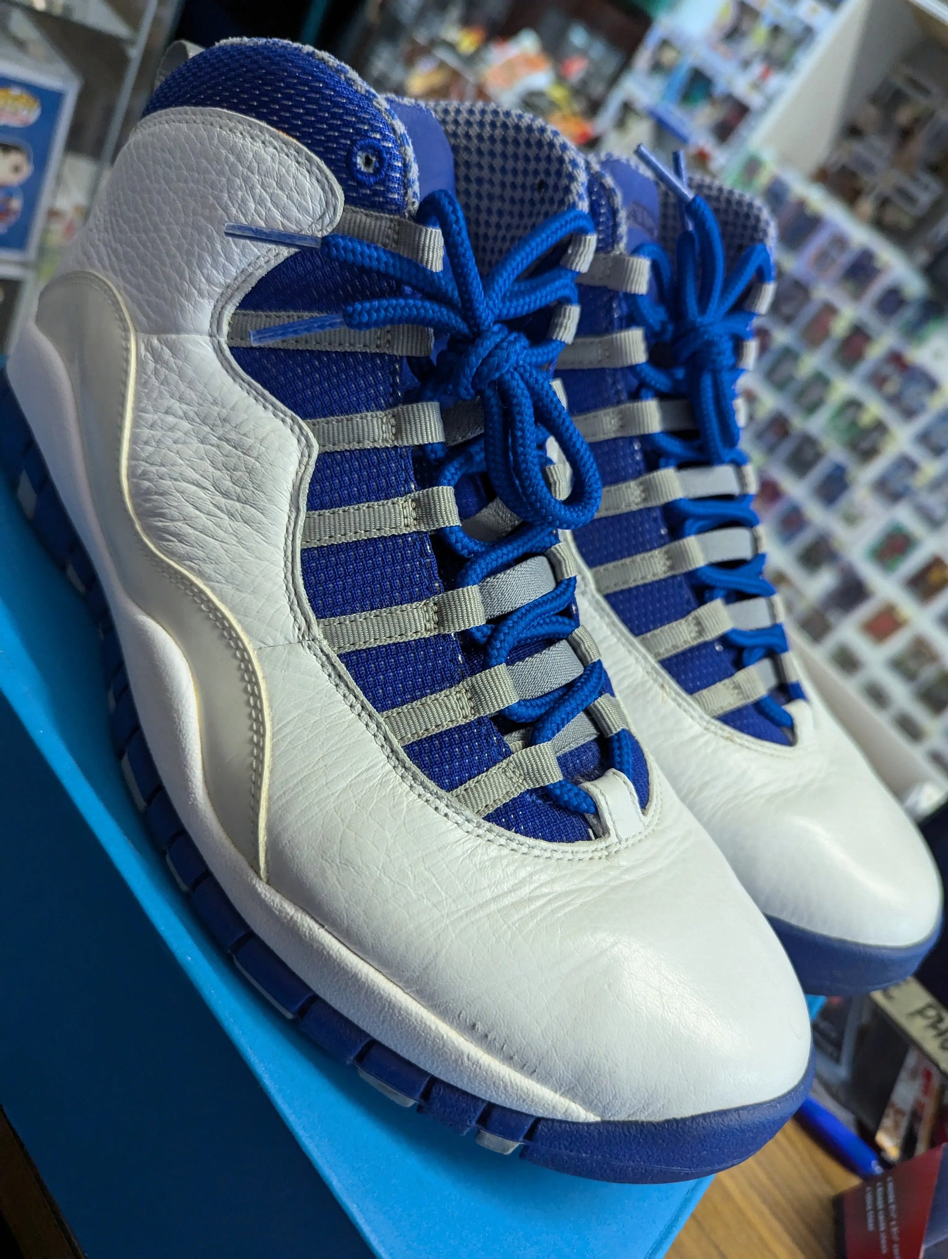 2012 Nike Air Jordan 10 Retro TXT "Old Royal" Size 11 *bad condition* FRENLY BRICKS - Open 7 Days