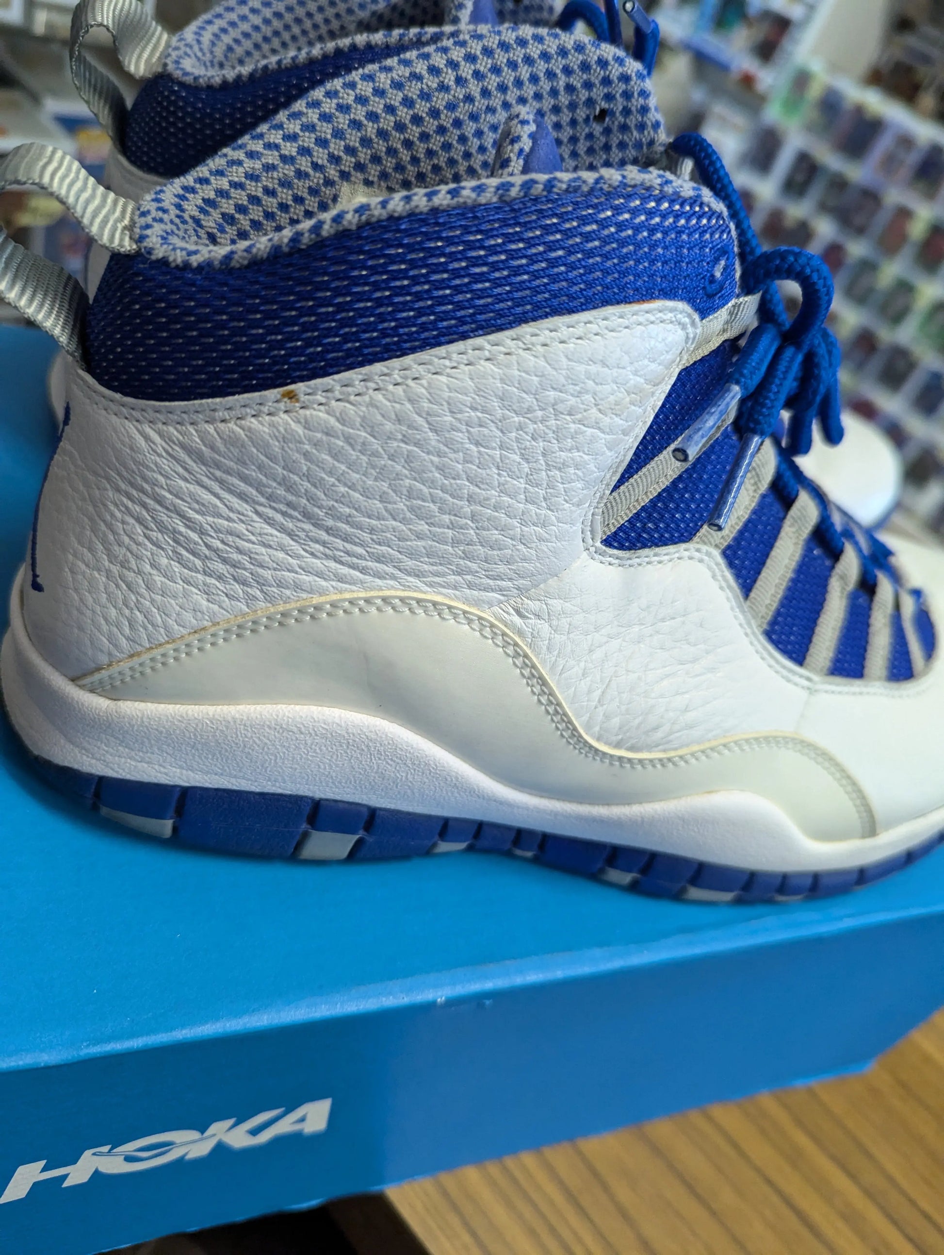 2012 Nike Air Jordan 10 Retro TXT "Old Royal" Size 11 *bad condition* FRENLY BRICKS - Open 7 Days