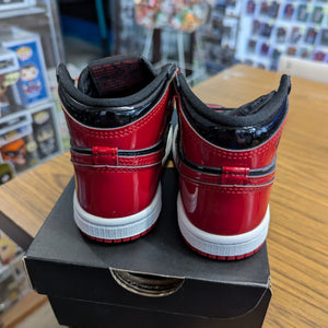 Jordan 1 Retro High OG Patent Bred Toddler TD size 6c FRENLY BRICKS - Open 7 Days