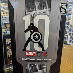 Hot Toys Captain America Concept Art Marvel Studios Avengers 1/6 Figure MMS488 FRENLY BRICKS - Open 7 Days