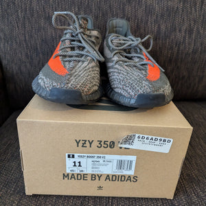 adidas Yeezy Boost 350 V2 Carbon Beluga Men's USED PRE-OWNED US11 FRENLY BRICKS - Open 7 Days