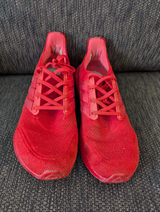 Ultraboost 20 Triple Red Solar Red - US 11 pre owned used bad condition FRENLY BRICKS - Open 7 Days