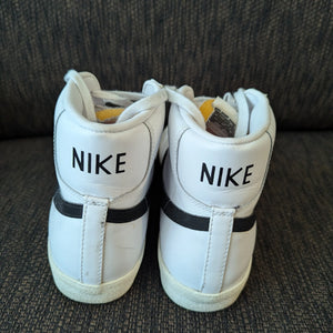 Nike Blazer Mid 77 Shoes Mens us12 White Black Grey Vintage Leather Casual FRENLY BRICKS - Open 7 Days