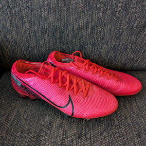 Nike Mercurial Vapor 13 Elite FG Soccer Cleats US Size 10.5 Crimson Laser used preowned FRENLY BRICKS - Open 7 Days