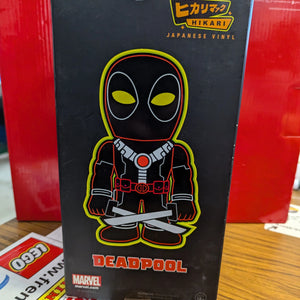 Hikari Deadpool Black And Gold Glitter Japanese Vinyl Figure 750 pce FRENLY BRICKS - Open 7 Days