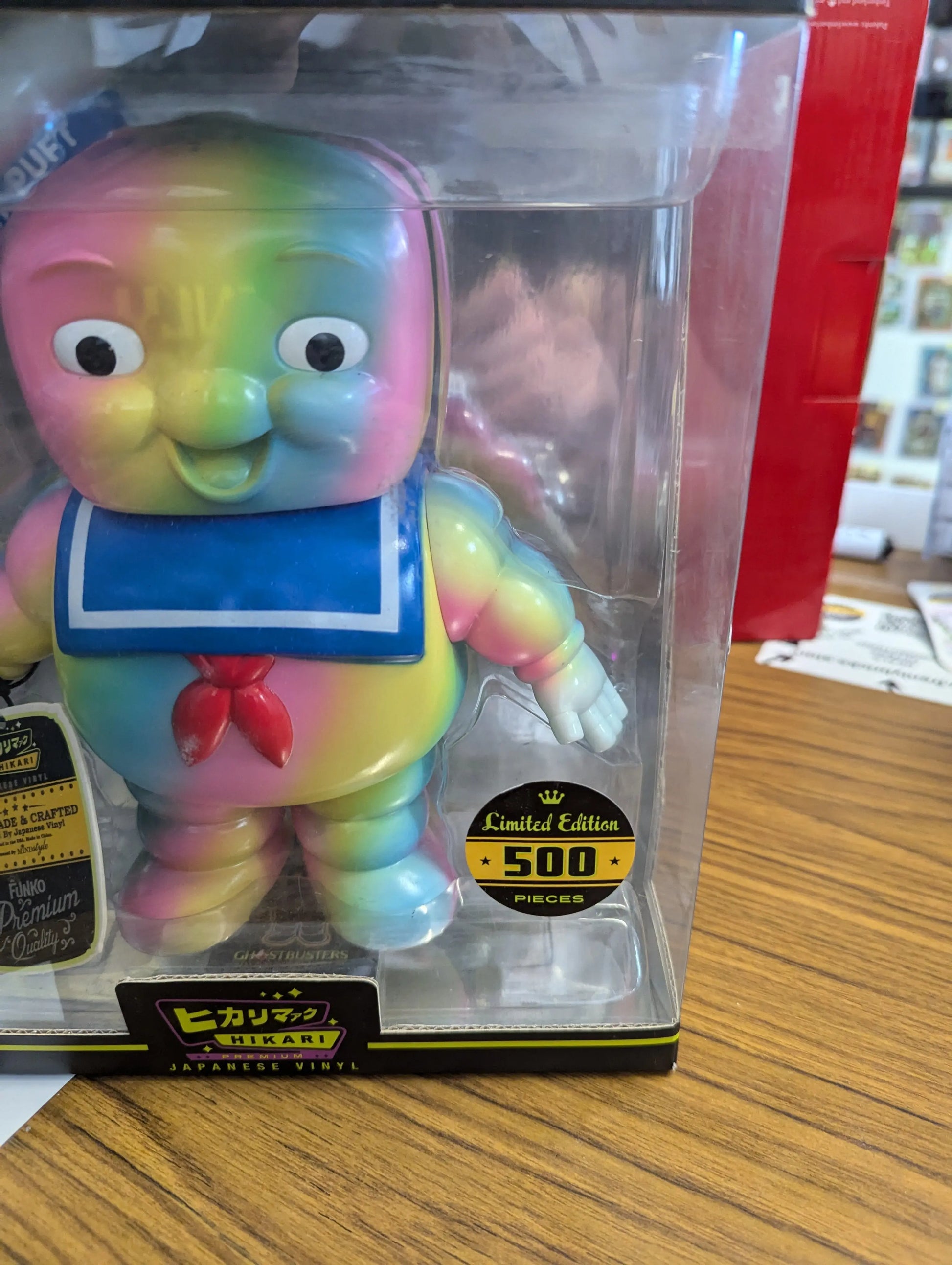 Funko Hikari Ghostbusters Rainbow Stay Puft Figure Limited Edition 500 pce in box FRENLY BRICKS - Open 7 Days