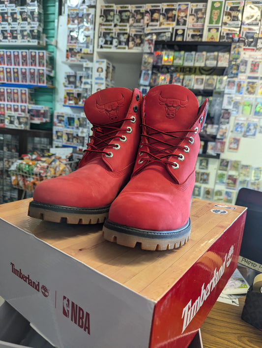 Timberland Timberland Chicago Bulls NBA Waterproof Boots size 8 FRENLY BRICKS - Open 7 Days