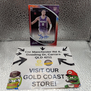 2020-21 Panini Absolute TYRESE HALIBURTON Rookie AUTO /10 FRENLY BRICKS - Open 7 Days