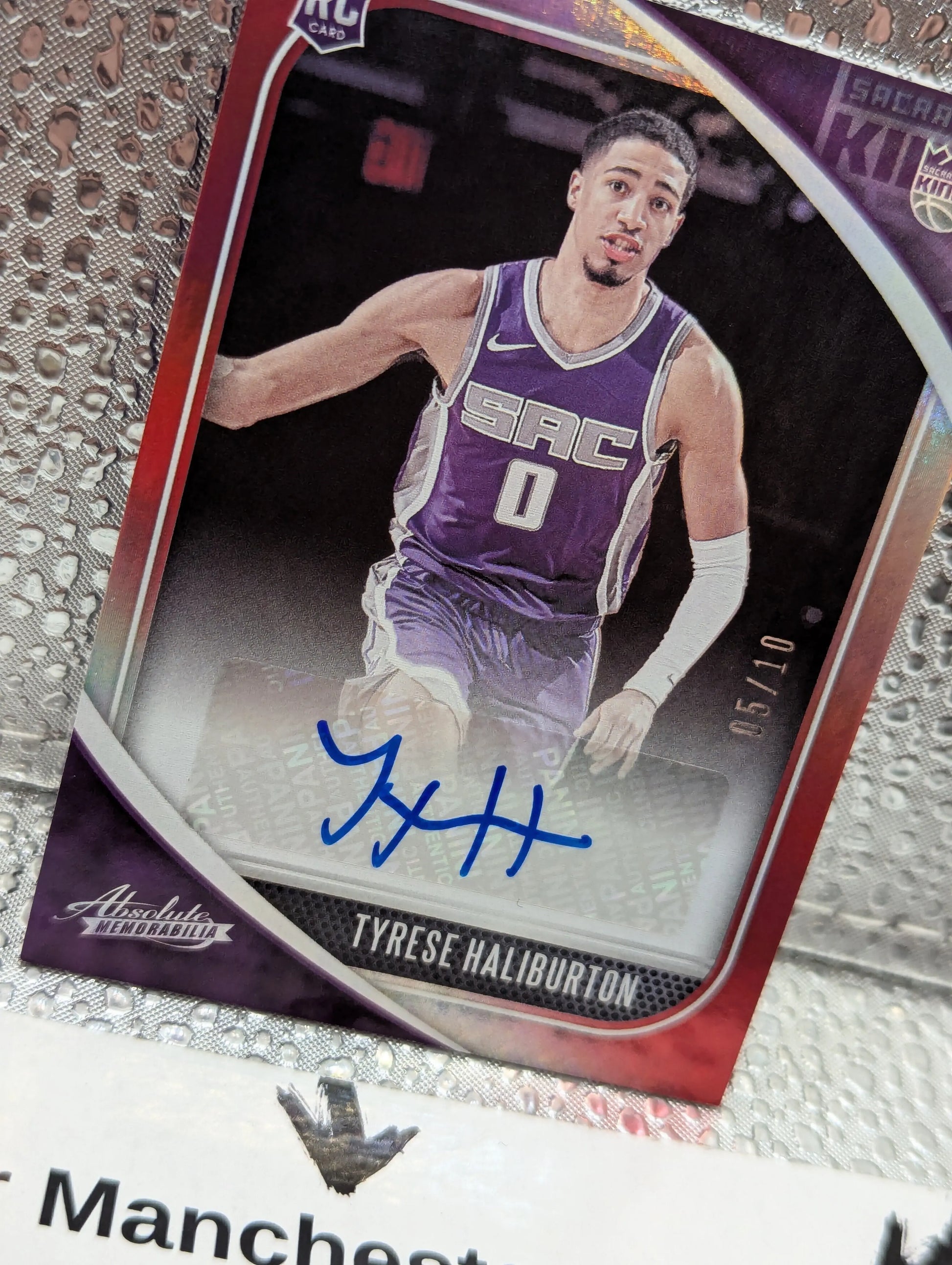 2020-21 Panini Absolute TYRESE HALIBURTON Rookie AUTO /10 FRENLY BRICKS - Open 7 Days