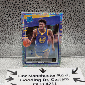 2020-21 Panini Donruss JAMES WISEMAN Rated Rookie AUTO Mojo FRENLY BRICKS - Open 7 Days