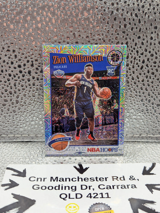 2019-20 Panini NBA HOOPS Zion Williamson MOJO Rookie FRENLY BRICKS - Open 7 Days