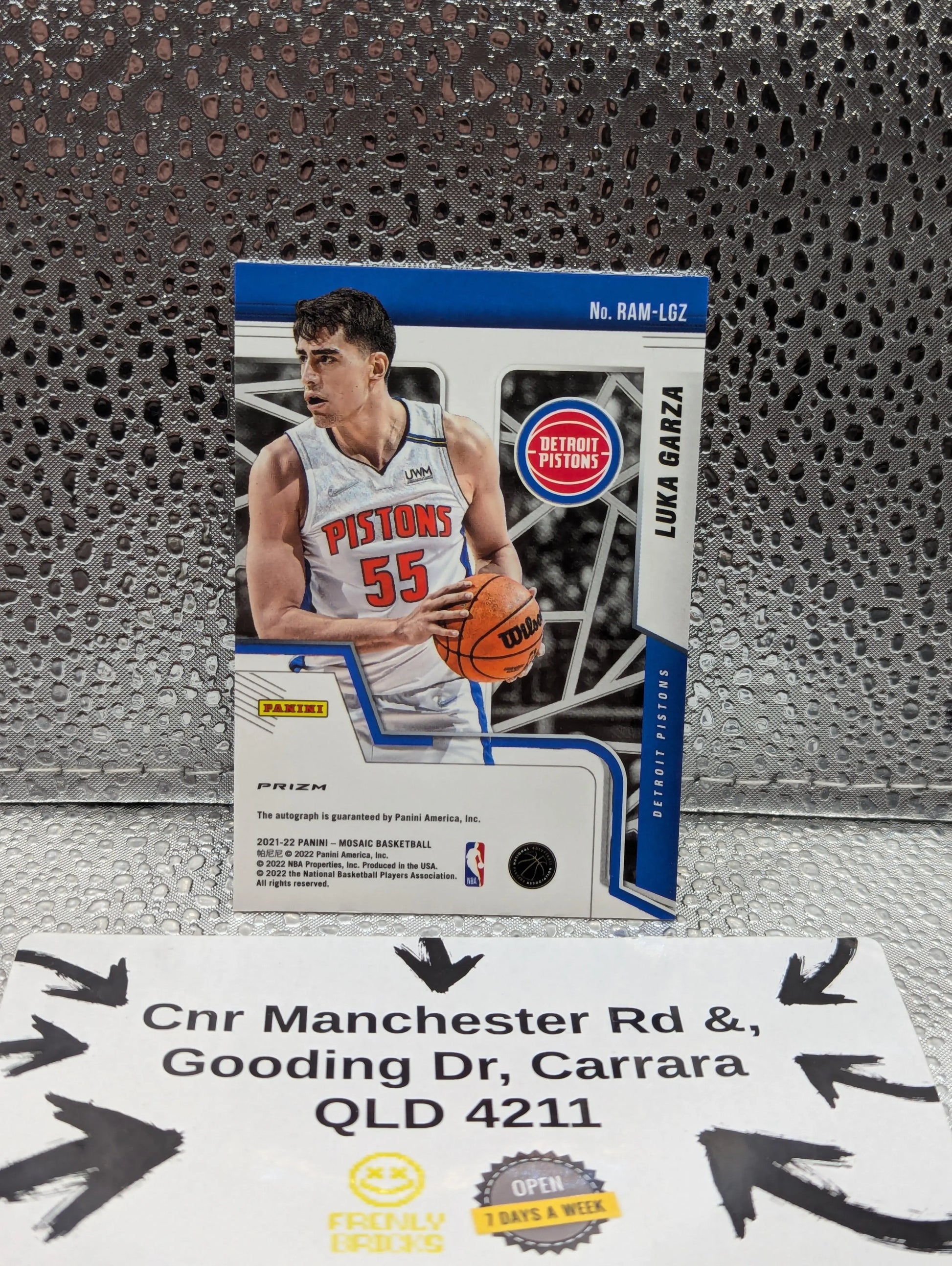 2021-22 Panini Mosaic AUTOGRAPHS Rookie LUKA GARZA FRENLY BRICKS - Open 7 Days