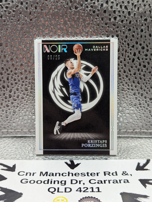 2020-21 Panini NOIR Kristaps Porzingis /25 FRENLY BRICKS - Open 7 Days