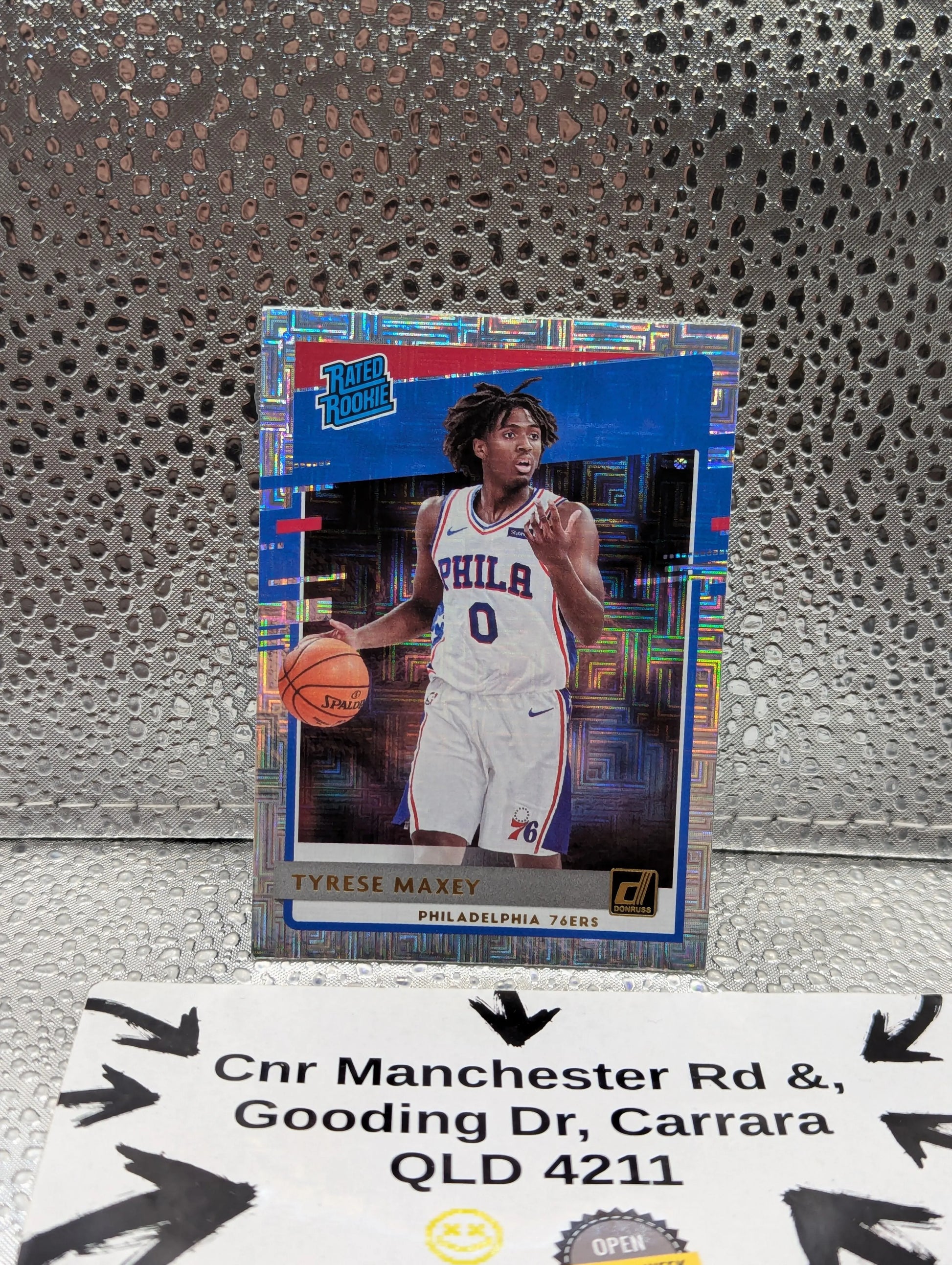 2020-21 Panini Donruss MOJO Tyrese Maxey RATED ROOKIE FRENLY BRICKS - Open 7 Days