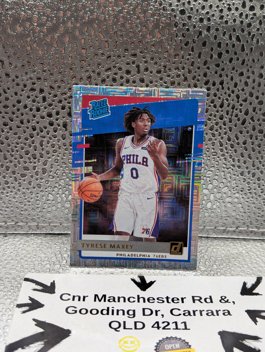 2020-21 Panini Donruss MOJO Tyrese Maxey RATED ROOKIE FRENLY BRICKS - Open 7 Days