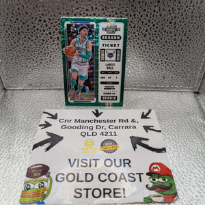 2022-23 Panini Optic Donruss LAMELO BALL /25 GREEN FRENLY BRICKS - Open 7 Days