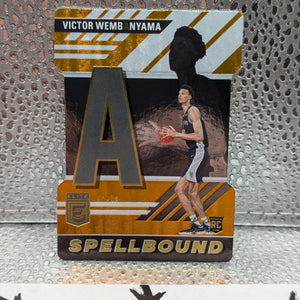 2023-24 Panini Elite VICTOR WEBANYAMA ROOKIE letter A orange FRENLY BRICKS - Open 7 Days