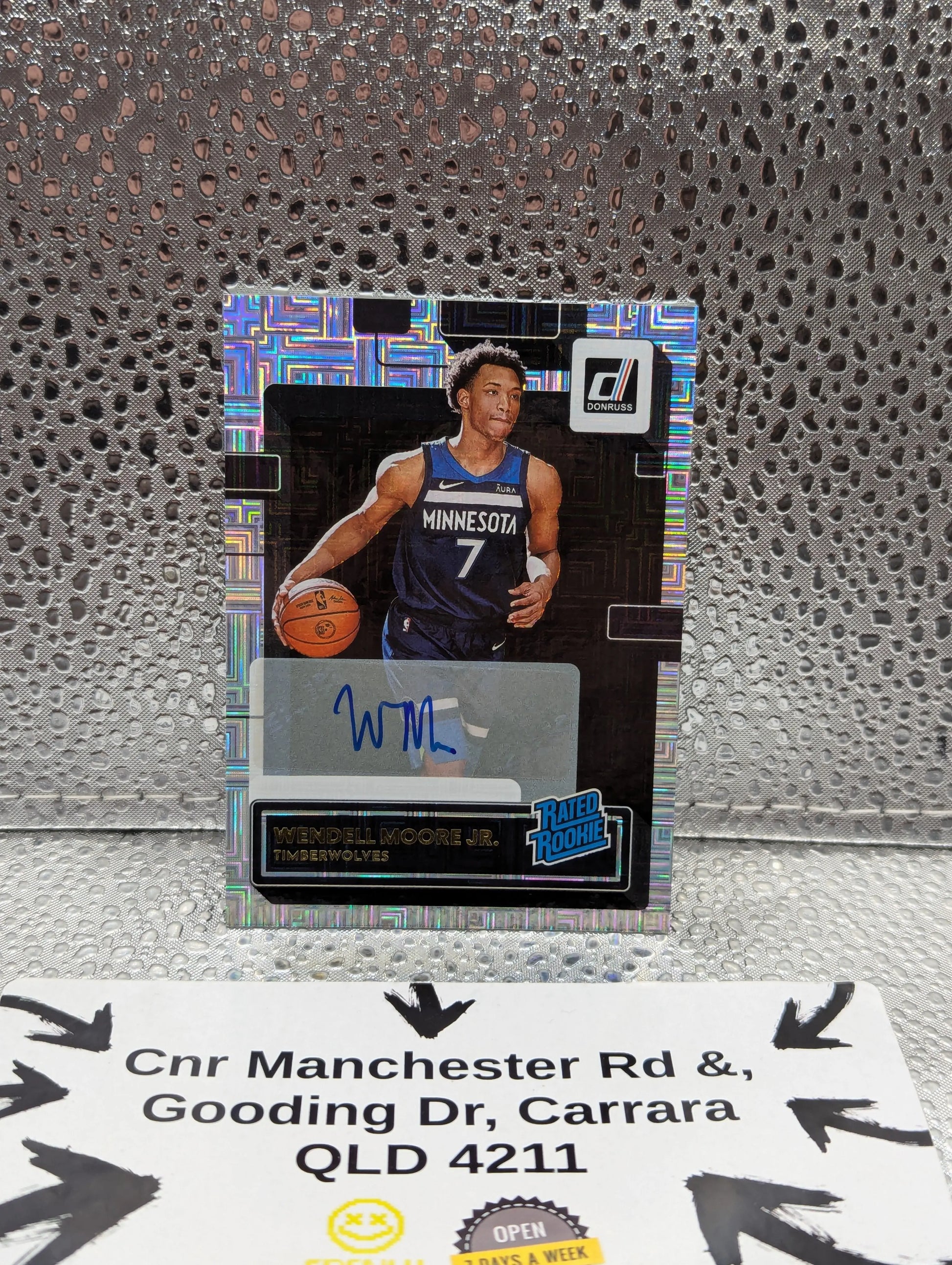 2022-23 Panini Donruss MOJO WENDELL MOORE JR. RATED ROOKIE auto FRENLY BRICKS - Open 7 Days