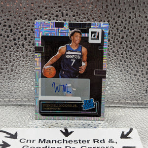 2022-23 Panini Donruss MOJO WENDELL MOORE JR. RATED ROOKIE auto FRENLY BRICKS - Open 7 Days