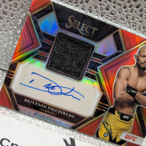 2023 Panini Select - Deiveson Figueiredo AUTO PATCH /49 FRENLY BRICKS - Open 7 Days