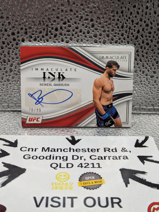 2023 Panini Immaculate INK Beneil Dariush AUTO /99 FRENLY BRICKS - Open 7 Days