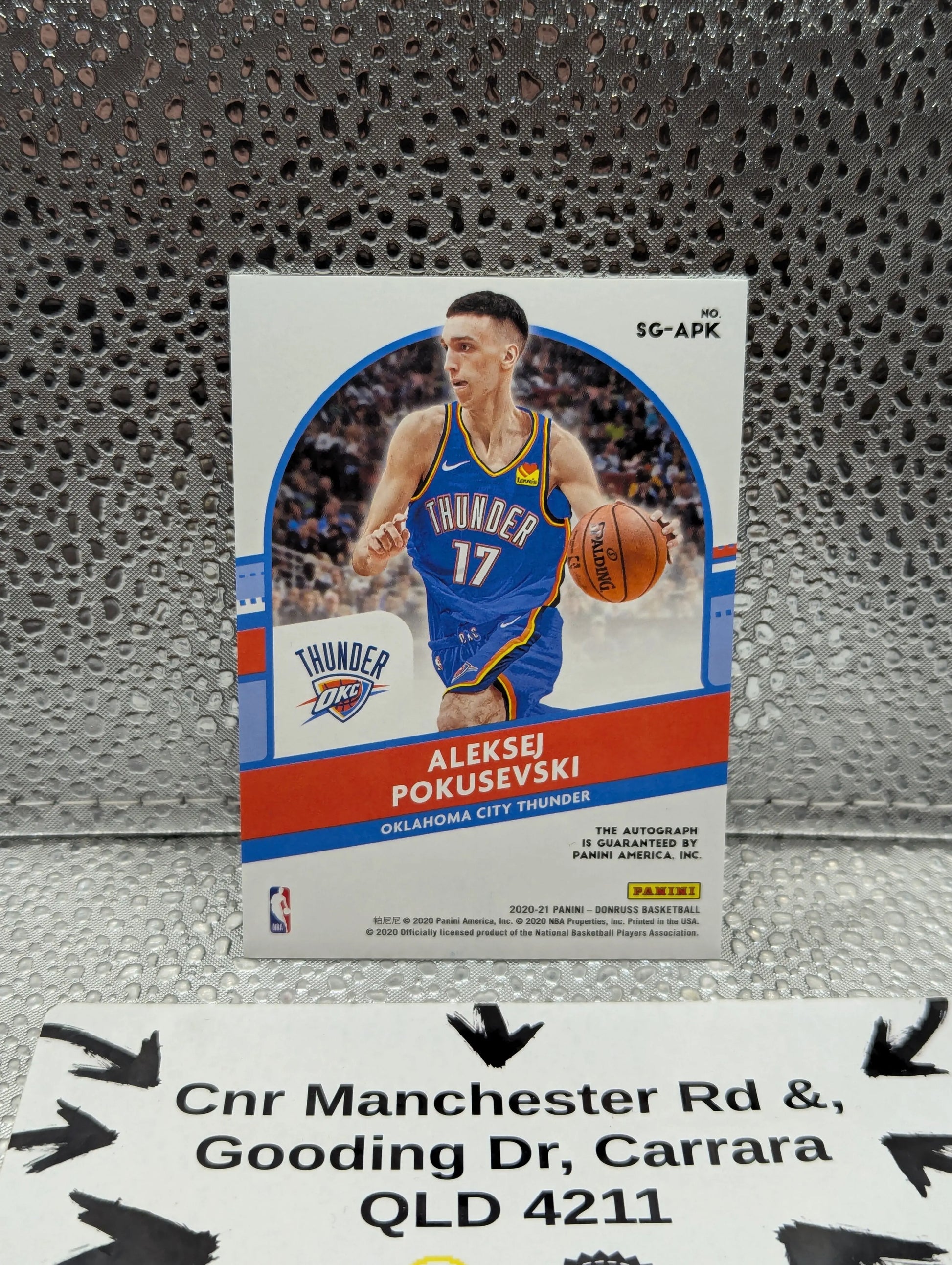 2020-21 Panini Donruss Rookie ALEKSEJ POKUSEVSKI auto red blue Signature Series FRENLY BRICKS - Open 7 Days