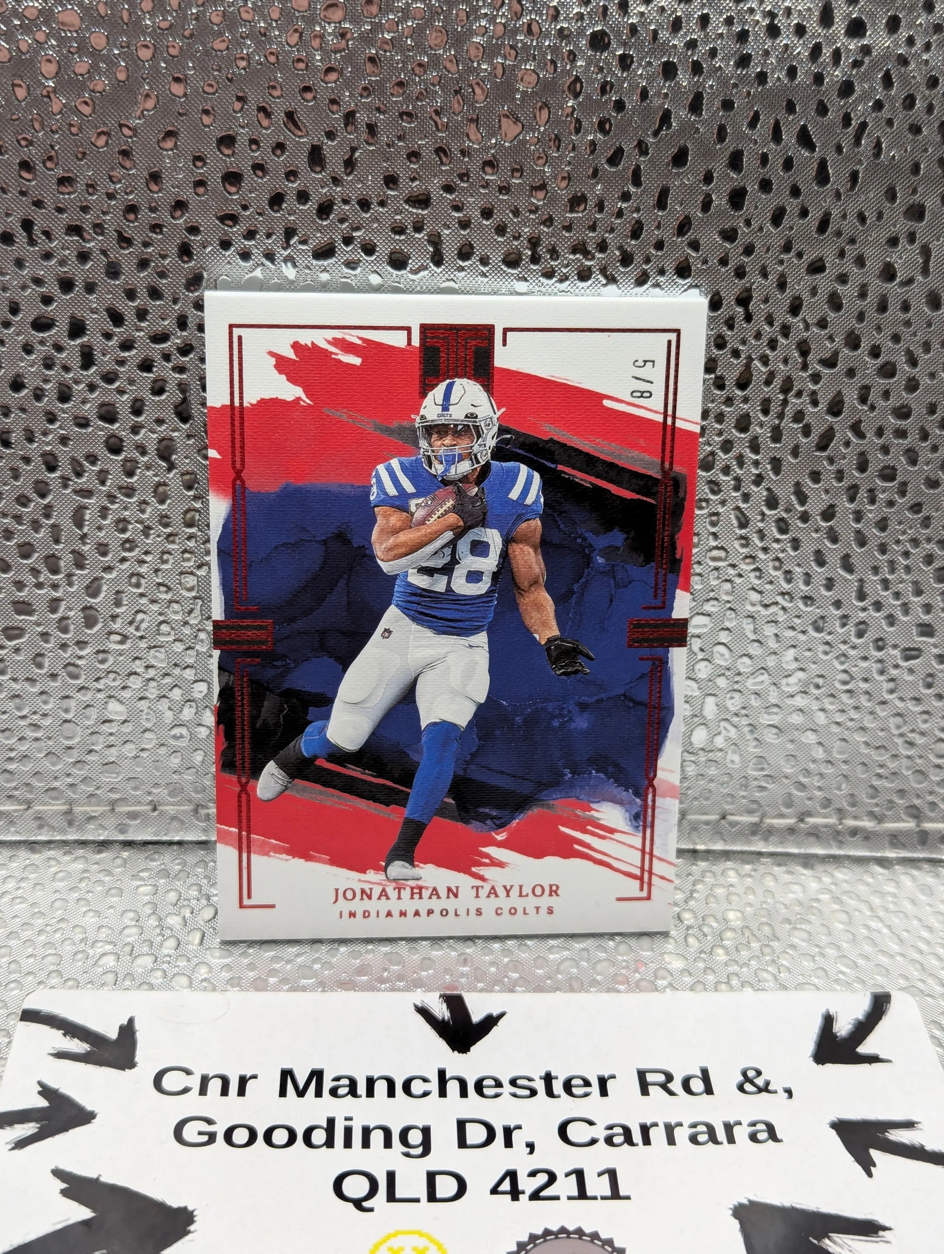 2023 Panini Impeccable JONATHAN TAYLOR /8 Indianapolis Colts FRENLY BRICKS - Open 7 Days