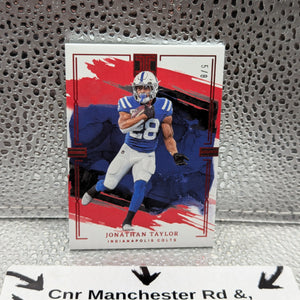 2023 Panini Impeccable JONATHAN TAYLOR /8 Indianapolis Colts FRENLY BRICKS - Open 7 Days