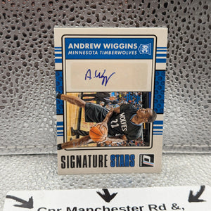 2014-15 Panini Donruss ANDREW WIGGINS Rookie /40 AUTO signature Series FRENLY BRICKS - Open 7 Days