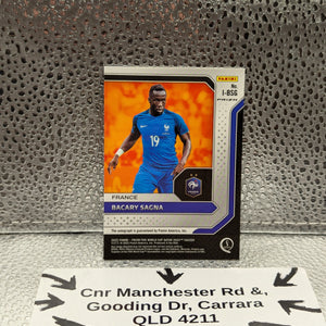 2022 Panini Prizm World Cup BACARY SAGNA Autograph Disco FRENLY BRICKS - Open 7 Days