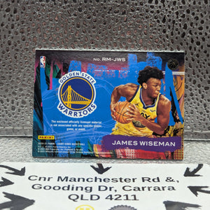 2020-21 Panini Court Kings JAMES WISEMAN Rookie Expression Patch FRENLY BRICKS - Open 7 Days