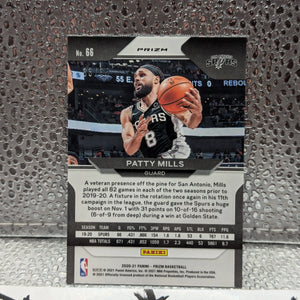 2020-21 Panini Prizm PATTY MILLS Blue Shimmer /35 FRENLY BRICKS - Open 7 Days