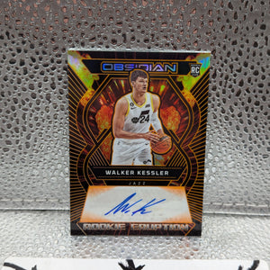 2022-23 Panini OBSIDIAN Walker Kessler ROOKIE AUTO /50 Volcanic FRENLY BRICKS - Open 7 Days