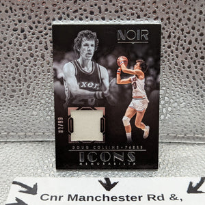 2017-18 Panini NOIR DOUG COLLINS Memorabilia /99 FRENLY BRICKS - Open 7 Days