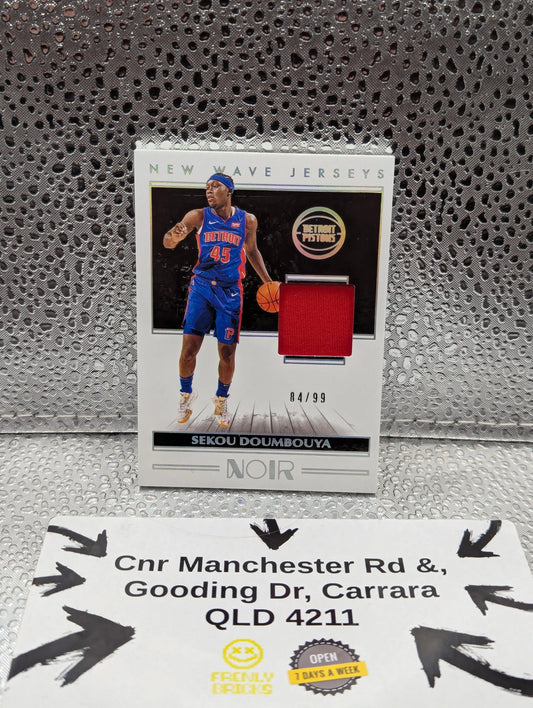 2019-20 Panini NOIR SEKOU DOUMBOUYA patch /99 FRENLY BRICKS - Open 7 Days