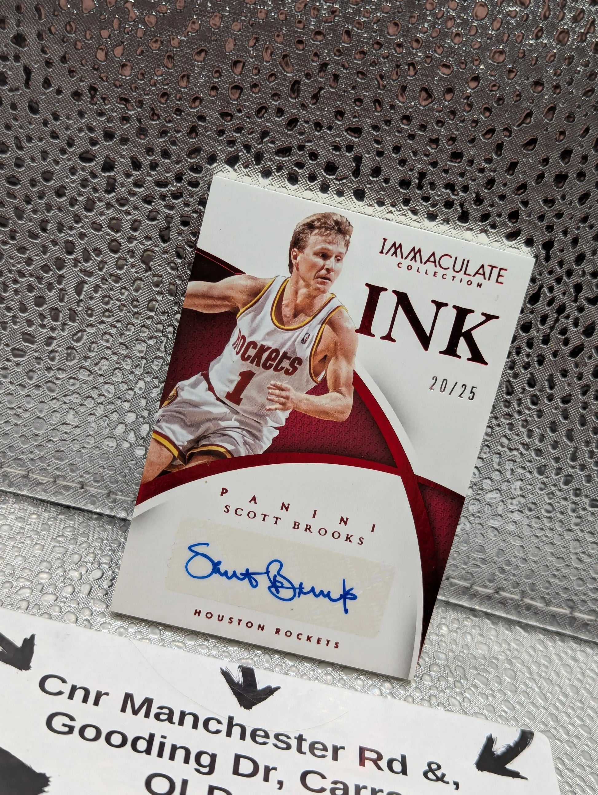 2014-15 Panini IMMACULATE ink /25 Scott Brooks FRENLY BRICKS - Open 7 Days