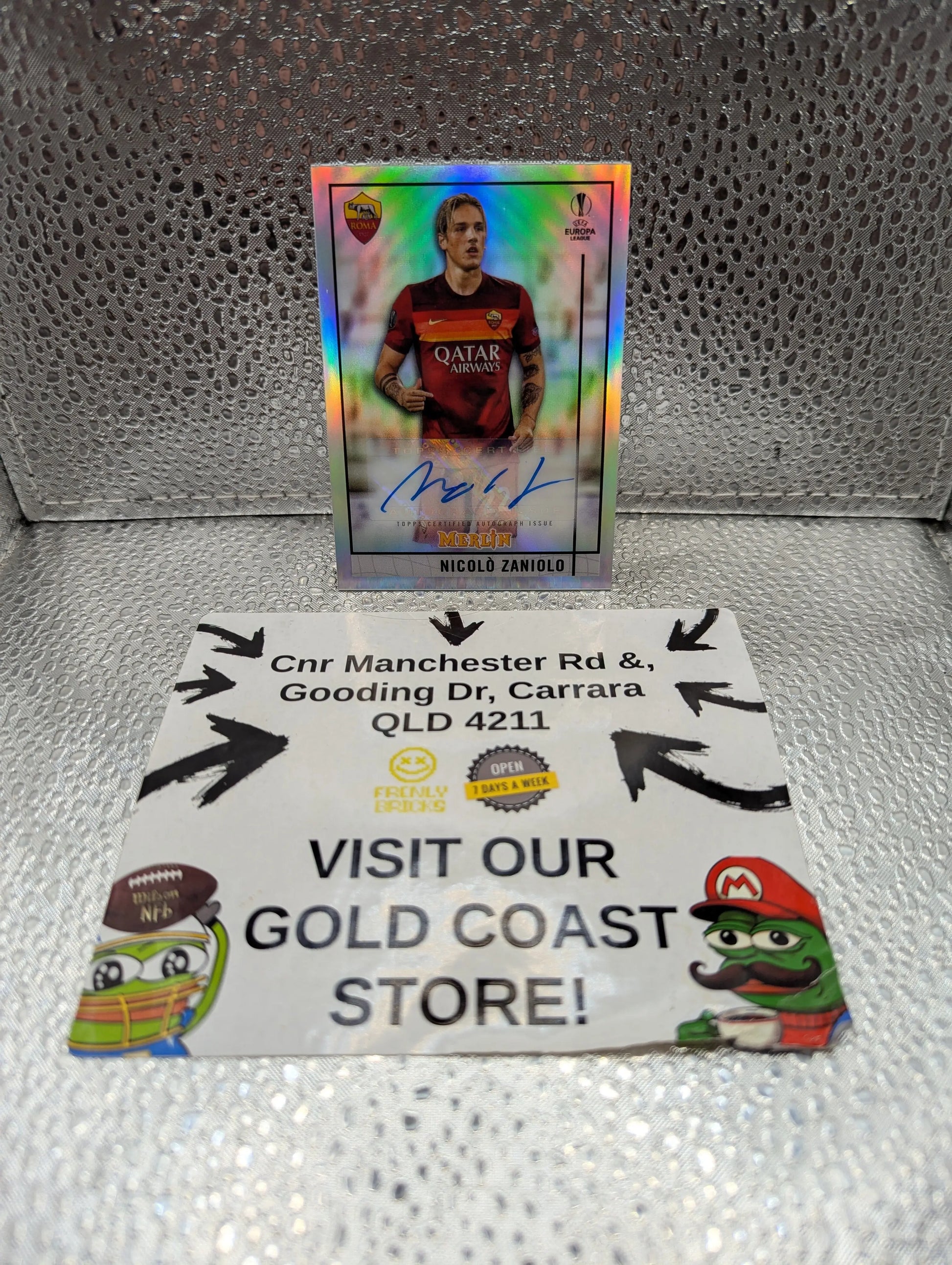 2023 Topps Merlin NICOLO ZANIOLO AUTO SILVER FRENLY BRICKS - Open 7 Days